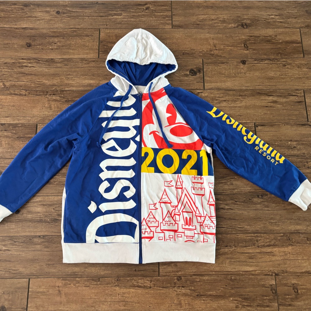 Disneyland graphic hoodie 2021 L